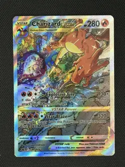 2022 Pokemon Charizard VSTAR SWSH262 and Charizard V 260 Black Star Promo UPC - Image 1