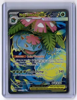 Mega Venusaur Ex 155/132 - Pokemon TCG: Mega Evolution NEAR MINT! - Image 1