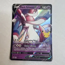 Pokemon Dark Sylveon V SWSH134 Black Star Promo Celebrations 25th Anniversary NM - Image 1
