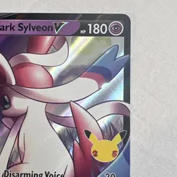 Pokemon Dark Sylveon V SWSH134 Black Star Promo Celebrations 25th Anniversary NM - Image 3