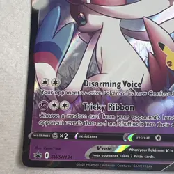 Pokemon Dark Sylveon V SWSH134 Black Star Promo Celebrations 25th Anniversary NM - Image 5