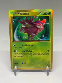 Pokemon Virizion 103/101 Secret Rare Plasma Blast MP/HP - Image 1