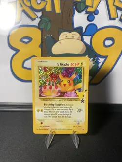 Birthday Pikachu 24/53 Pokemon TCG Celebrations: Classic Collection Holo - Image 4