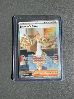 Jasmine's Gaze 245/191 - Pokemon Sv08: Surging Sparks - Image 1