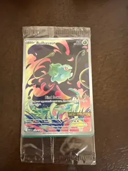 Pokemon Center Bulbasaur 133/132 Mega Evolutions Stamped Promo Sealed (In Hand) - Image 1