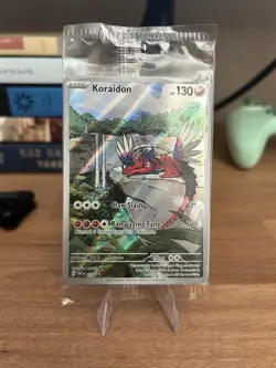 Pokemon! TCG Koraidon SVP 014 Black Star Promo Scarlet & Violet (Sealed) - Image 1