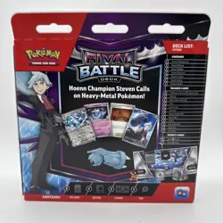 Pokemon Rival Battle Deck Steven's Beldum Illustration Metagross Ex New In Hand! - Image 2