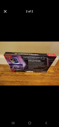 Pokemon Cynthia’s Garchomp ex Premium Collection Box - Image 2