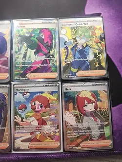 Pokemon TCG Full Art Trainer Lot of 6 Near Mint Condition - Image 3