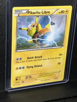Pokemon TCG Pikachu Libre Non Holo 14/30 XY Trainer Kit NM - Image 2