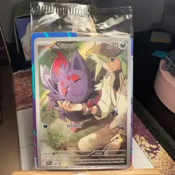 N's Zorua 189 SEALED Journey Together Black Star Promo Rare Pokemon TCG MINT - Image 1