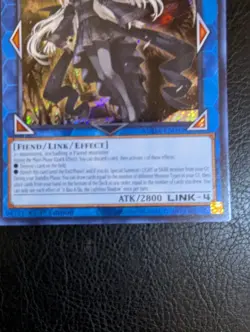 Yugioh A Bao A Qu, the Lightless Shadow SUDA-EN049 Secret Rare 1st Ed Near Mint - Image 3