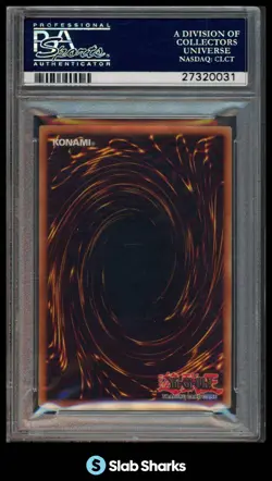 2002 YU-GI-OH! MAGIC RULER NORTH AMERICAN ENGLISH 1ST EDITION TOON WORLD PSA 10 - Image 2
