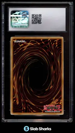 2012 YU-GI-OH BLUE EYES WHITE DRAGON HAUNTED MINE GOLD GHOST RARE CGC 10 - Image 2