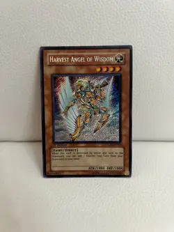 Yu-Gi-Oh Harvest Angel Of Wisdom STON-EN063 Secret Rare 1st Edition Near Mint - Image 1