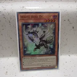 White Rose Dragon LDS2-EN109 1st Edition Ultra Rare Lightly Played LP - Image 1