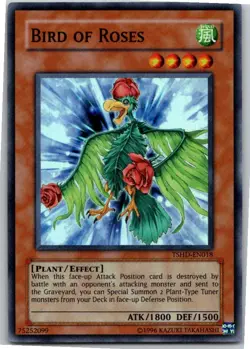 Yugioh Yu-Gi-Oh Bird of Roses TSHD-EN018 Unlimited The Shining Darkness - Image 1