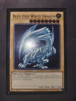 YUGIOH Blue-Eyes White Dragon OP28-EN001 Ultimate Rare NM #21 - Image 1