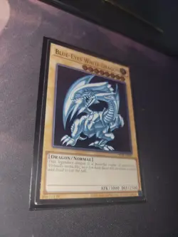 YUGIOH Blue-Eyes White Dragon OP28-EN001 Ultimate Rare NM #21 - Image 4