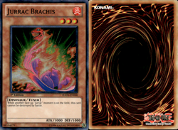 Yugioh Jurrac Brachis HA03-EN008 1st Edition Super Rare - Image 1