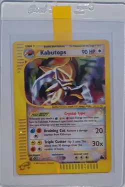 2003 Pack Fresh 💎 Crystal Kabutops Pokemon Skyridge Holo #150 Mint Rare Card - Image 3