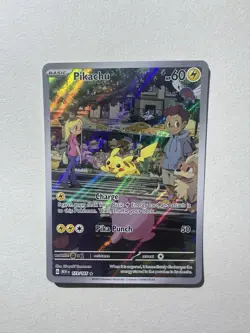 Pikachu 173/165 Sv: Scarlet & Violet 151 Holo Near Mint Excellent Condition Card - Image 1