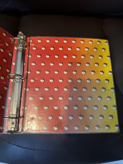Vintage 1998 Plymouth 3 Ring Card Binder Nintendo Pokemon Pikachu - Image 3