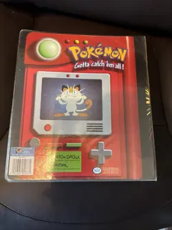 Vintage 1998 Plymouth 3 Ring Card Binder Nintendo Pokemon Pikachu - Image 5