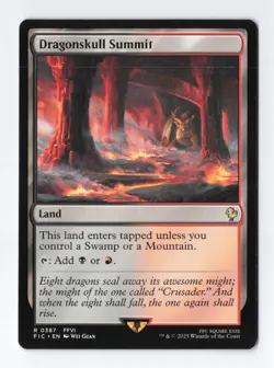 Dragonskull Summit Normal R Final Fantasy MTG Magic the Gathering Card NM - Image 1