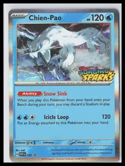 Chien-Pao 152 Sv: Scarlet & Violet Promo Cards Holo - Image 1