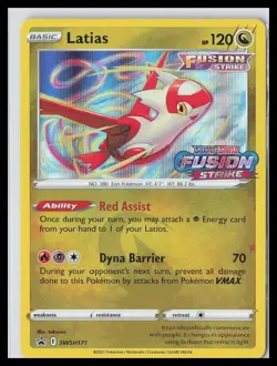 Latias - (Prerelease) SWSH171 SWSH: Sword & Shield Promo Cards Holo - Image 1