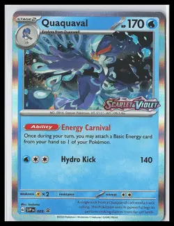Quaquaval - 005 (Prerelease) 005 Sv: Scarlet & Violet Promo Cards Holo - Image 1