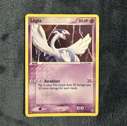 Lugia - Holographic Pokemon Card - Unseen Forces #29/115 Rare - TCG - from 2005 - Image 1
