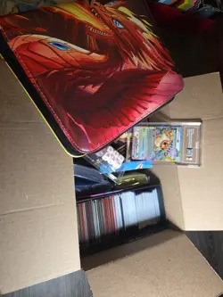 Pokemon Card Lot IR Ex Vintage Accessories Card Sleeves TAG Graded Modern Bulk - Image 1