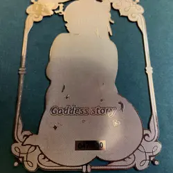 Goddess Story Gold METAL Card - Serial Number #047/200! - Anime Bikini Girl - Image 2