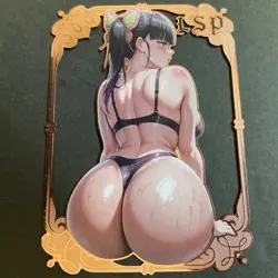 Goddess Story Gold METAL Card - Serial Number #047/200! - Anime Bikini Girl - Image 3