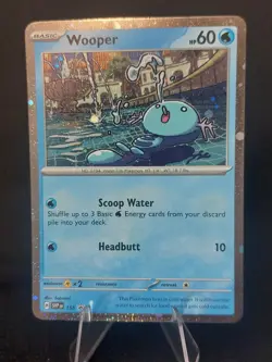 Wooper 155 - Sv: Scarlet & Violet Promo Cards Holo Pokemon TCG - Near Mint/LP+ - Image 1