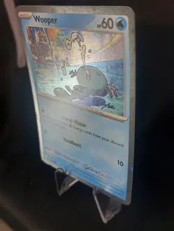 Wooper 155 - Sv: Scarlet & Violet Promo Cards Holo Pokemon TCG - Near Mint/LP+ - Image 4