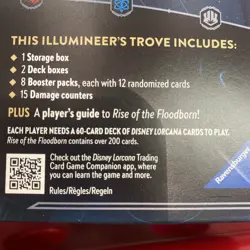 Disney Lorcana Cards - Chap. 2 Rise of The Floodborn Illumineer’s Trove -New - Image 3