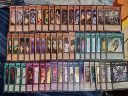 Yugioh Complete 55 Card Lightsworn Fiendsmith Deck Core Minerva Horus Vampire - Image 1