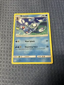 Brionne 40/149 - Sun & Moon - Uncommon - Pokemon Card TCG - LP - Image 1