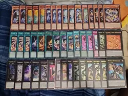 Yugioh 47 Card Heraldic Ryzeal Deck Core Star Sword Detonator Protos Banshee - Image 1