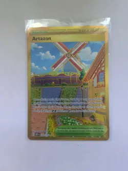 Pokemon TCG Artazon Hyper Rare Holo Card 229/197 Sv03: Obsidian Flames - Image 1