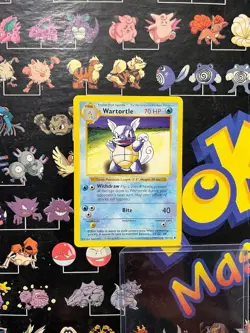 Wartortle Shadowless 42/102 Base Set ~ Pokemon Trading Card - LP - Image 1