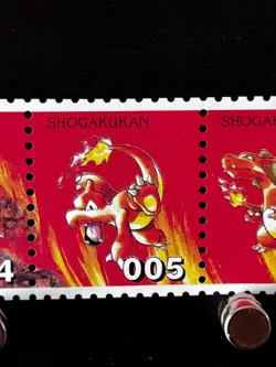 Charizard Evolution Pokemon Stamp Shogakukan Japanese Nintendo Japan Card TCG - Image 4