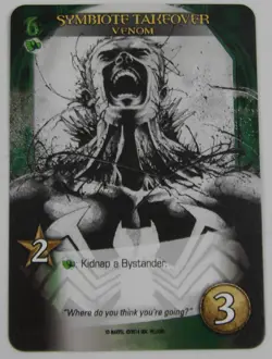 Marvel Legendary: Black & White Alternate Art Venom Set of 4 Cards LPC9 10 11 12 - Image 3