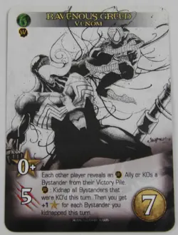 Marvel Legendary: Black & White Alternate Art Venom Set of 4 Cards LPC9 10 11 12 - Image 5
