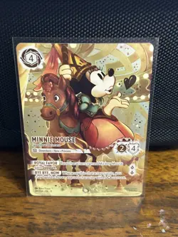 Disney Lorcana 💫 Minnie Mouse Sweetheart Princess Iconic Card Fabled 241/204 - Image 1