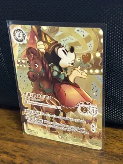 Disney Lorcana 💫 Minnie Mouse Sweetheart Princess Iconic Card Fabled 241/204 - Image 2