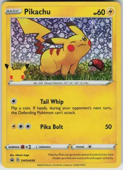 Pokemon Pikachu - (General Mills) SWSH039 Miscellaneous Cards & Products Promo N - Image 1